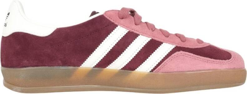 adidas Originals Gazelle Indoor Sneakers Bordeaux Unisex Brown Heren
