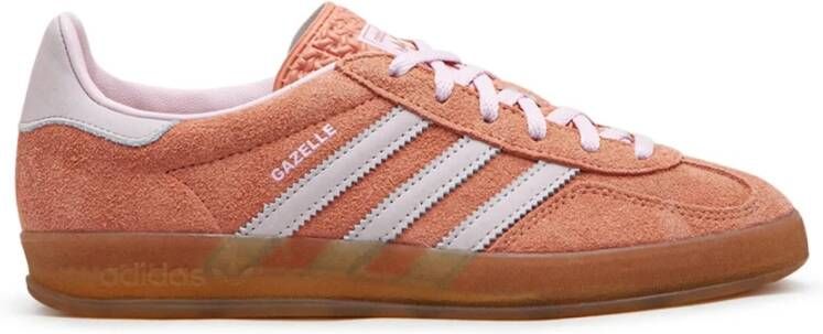 Adidas Originals Gazelle Indoor Wonder Clay Pink Gum Sneakers Pink Heren