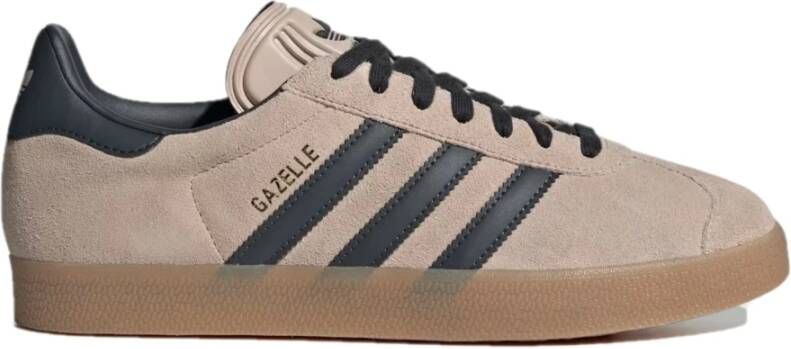 adidas Originals Gazelle Wonder Taupe Night Indigo Gum Sneakers Beige Heren