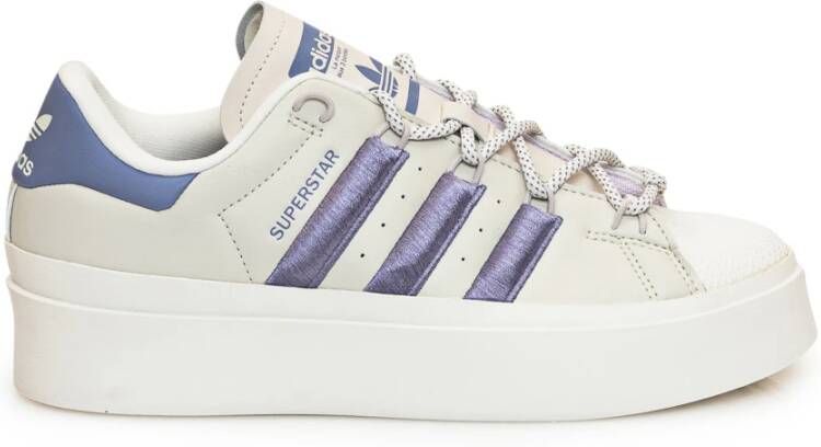 Adidas Originals Grijze Platform Sneakers voor Vrouwen White Dames