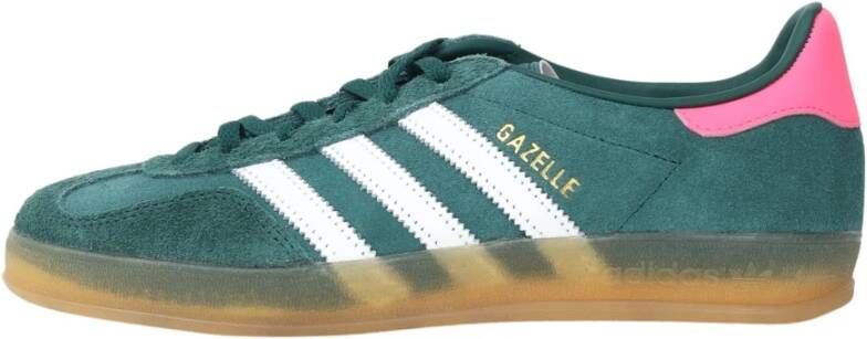 Adidas Originals Gazelle Indoor W Sneaker Gazelle Schoenen collegiate green ftwr white lucid pink maat: 38 beschikbare maaten:36 2 3 37 1 3 38 3
