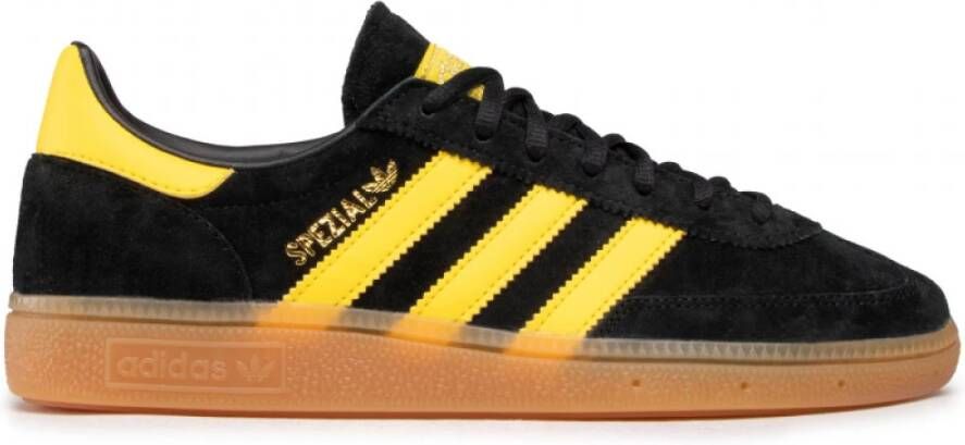 Adidas Originals Handball Spezial Sneakers Zwart Geel Goud Black Heren