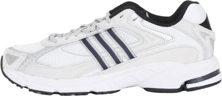 adidas Originals Heren Sneakers met Witte en Grijze Veters Wit Heren