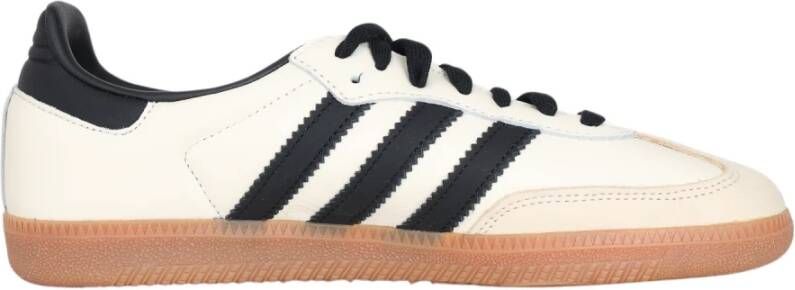 Adidas Originals Samba Og Sneaker Trendy Sneakers cream white core black sand strata maat: 40 beschikbare maaten:36 2 3 37 1 3 38 3 - Foto 4