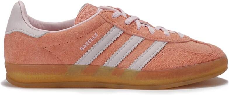 Adidas Originals Gazelle Indoor Dames Wonder Clay Clear Pink Gum- Dames Wonder Clay Clear Pink Gum - Foto 3