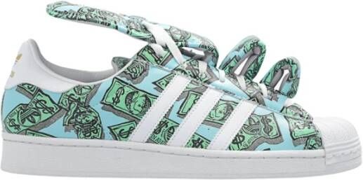 adidas Originals JS Money Superstar sneakers Blauw Heren