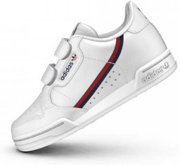 Adidas Originals Continental 80 Schoenen Cloud White Cloud White Scarlet - Foto 4