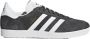 Adidas Originals Klassieke Adidas Gazelle Sneakers Donkergrijs Wit Goud Metallic Gray Heren - Thumbnail 1