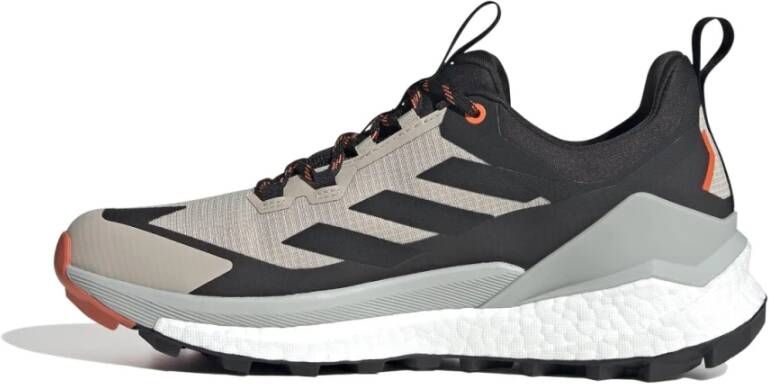 Adidas Terrex Free Hiker 2 Low GTX Wandelschoenen Heren Wonder Beige Core Black Semi Impact Orange - Foto 2