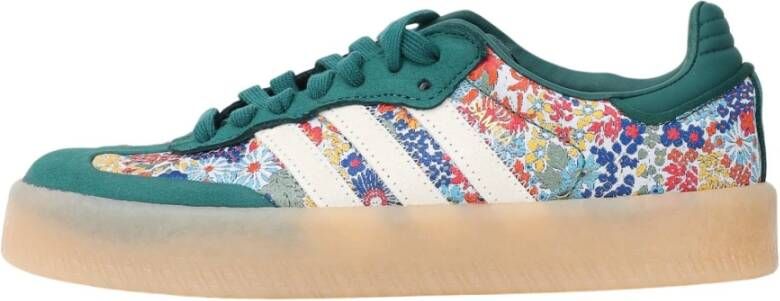 Adidas Sambae X Liberty London Dames Schoenen Blauw Maat: 37 1 3 Leer Foot Locker
