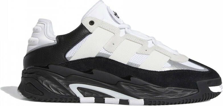 Adidas Originals Niteball Schoenen Cloud White Core Black Silver Metallic Dames
