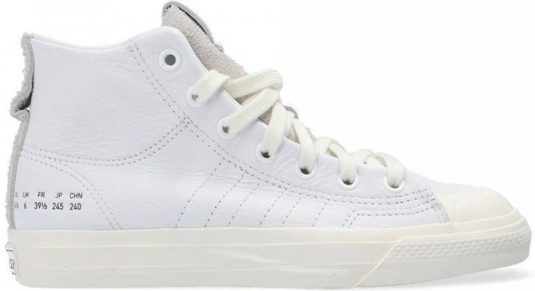 Adidas Originals Stijlolle High-Top Sneakers oor Urban Look White