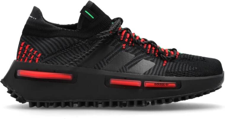 Adidas Originals Nmd_s1 Sneaker NMD Schoenen core black carbon flash lime maat: 43 1 3 beschikbare maaten:41 1 3 42 43 1 3 45 1 3