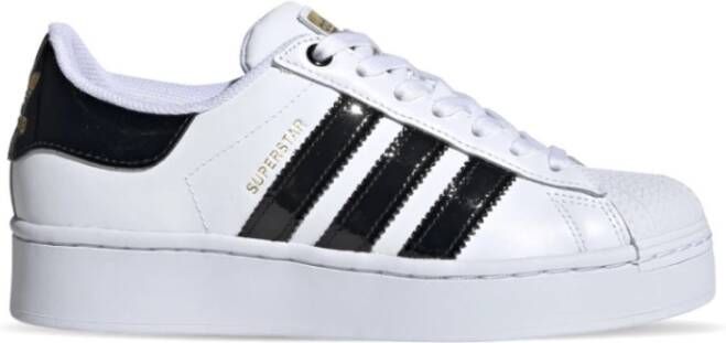 Adidas Originals Superstar Bonega Schoenen Cloud White Core Black Gold Metallic Dames - Foto 5