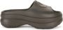 Adidas Originals Platte Zwarte Schoenen Slide Stijl - Thumbnail 4