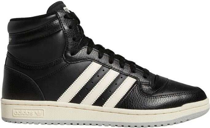 Adidas Originals TOP TEN RB Heren High-Top Sneakers Schoenen Leer Zwart GV6632 - Foto 3