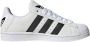 Adidas Originals Reflecterende Superstar Sneakers Wit Zwart White Heren - Thumbnail 1