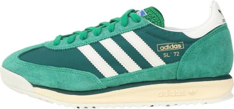 Adidas Originals SL 72 RS Green Core White Collegiate Green- Green Core White Collegiate Green