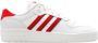 Adidas Originals Rivalry Low Sneaker Basketball Schoenen cloud white red shadow red maat: 41 1 3 beschikbare maaten:41 1 3 42 2 3 43 1 3 44 4 - Thumbnail 1