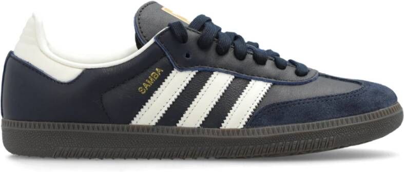 Adidas Samba Schoenen Blauw Maat: 40 2 3 Suède Foot Locker