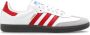 Adidas Originals Samba OG White Better Scarlet Gum 5- White Better Scarlet Gum 5 - Thumbnail 1