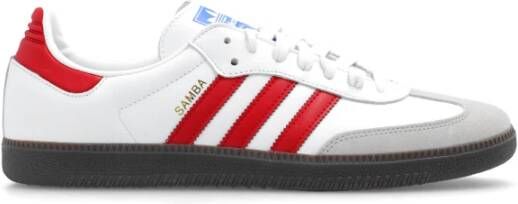 Adidas Originals Rode Samba OG Sneakers Rood Heren