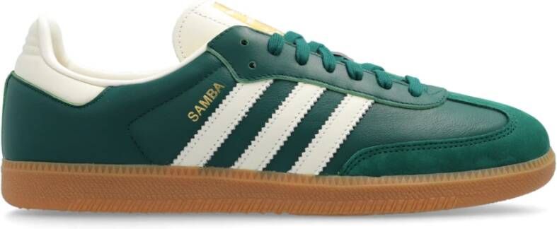 Adidas Originals Samba OG Collegiate Green Cream White Gold Metallic- Collegiate Green Cream White Gold Metallic - Foto 3