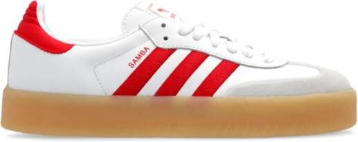 Adidas Originals Sambae Women Sneaker Terrace Styles Dames ftwr white better scarlet ftwr white maat: 38 2 3 beschikbare maaten:36 2 3 37 1 3 38