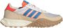 Adidas Kristal Witte Lage Sneaker Blauw Rood Multicolor - Thumbnail 1