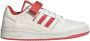 Adidas Originals Forum Low Heren Sneakers Schoenen Wit-Rood GW2043 - Thumbnail 8