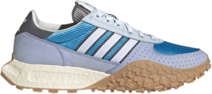 Adidas Blauwe Dawn Lage Sneaker met Boost Tussenzool Blue