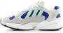 Adidas Yung-1 Sneakers 1 3 Mannen crème navy licht groen wit - Thumbnail 5
