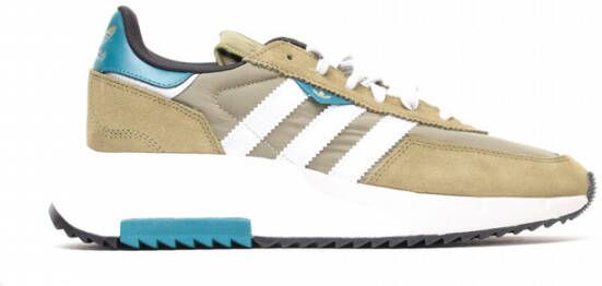 Adidas Originals Retropy F2 sneakers kaki zilver metallic olijfgroen - Foto 6