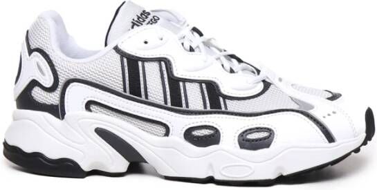 Adidas Originals Sneakers met Mesh Overlays White
