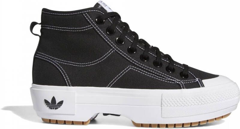 Adidas Originals Nizza Trek Women Cblack Ftwwht Gum3 Schoenmaat 43 1 3 Sneakers GZ8857