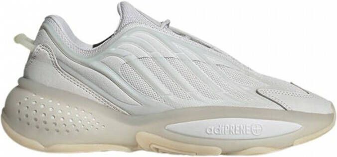 Adidas Grijze Mesh Sneaker met Tubulaire Ondersteuning Gray Dames