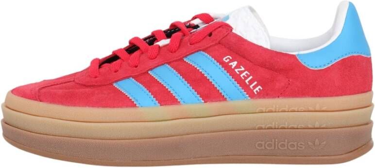 Adidas Originals Gazelle Bold W Sneaker Trendy Sneakers Dames active pink semi blue burst ftwr white maat: 36 2 3 beschikbare maaten:36 2 3 39 1