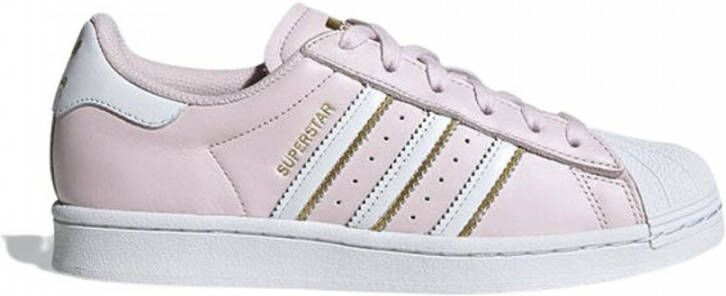 Adidas Originals Superstar Schoenen Cloud White Almost Pink Gold Metallic Dames