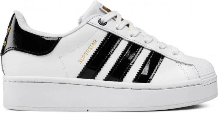 Adidas Superstar Bold W Dames Sneakers Ftwr White Core Black Gold Met - Foto 3