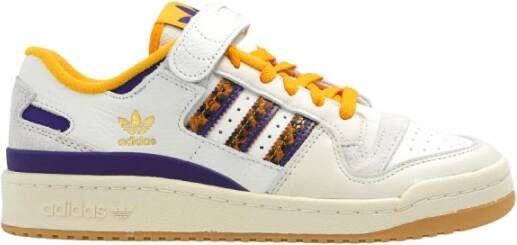 Adidas Originals Witte Sneakers met X Platte Veters en Verstelbare Klittenbandsluiting White Heren