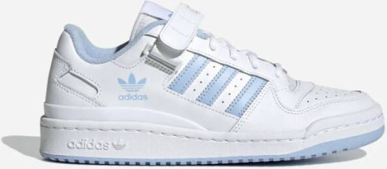 Adidas Originals Forum Low sneakers wit lichtblauw