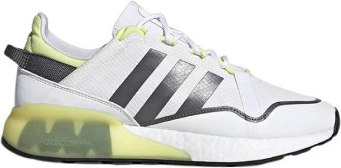 Adidas Originals ZX 2K Boost Pure Schoenen Cloud White Grey Five Pulse Yellow Dames
