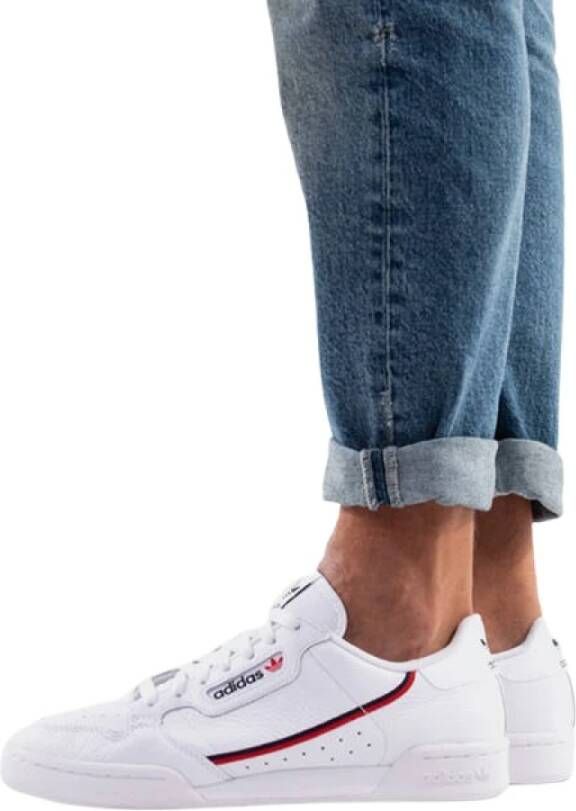 Adidas Originals Continental 80 J Sneaker Basketball Schoenen ftwr white scarlet collegiate navy maat: 38 2 3 beschikbare maaten:38 2 3 - Foto 13