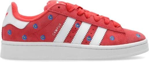 Adidas Campus Dames Schoenen Rood Maat: 39 1 3 Leer Foot Locker
