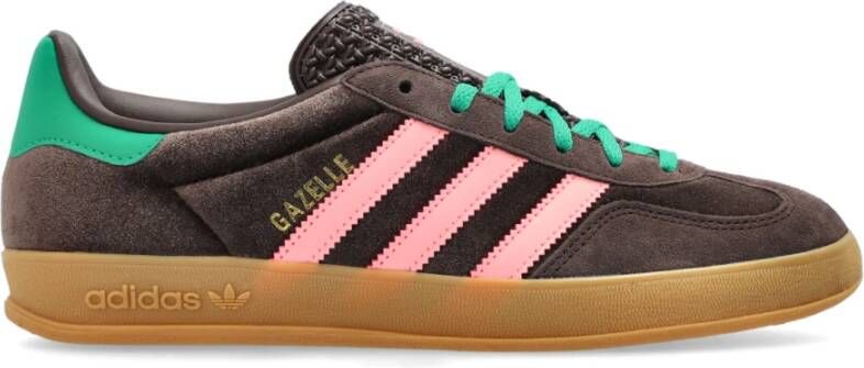 Adidas Gazelle indoor sneaker van fluweel met suède details