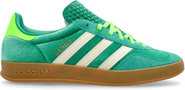 Adidas Gazelle indoor sneaker van fluweel met suède details