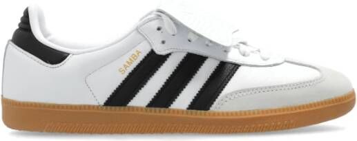 Adidas Originals Witte Sneakers met Leren Bovenwerk White