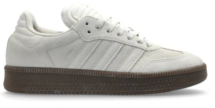 Adidas Samba Schoenen Beige Maat: 36 2 3 Leer Foot Locker