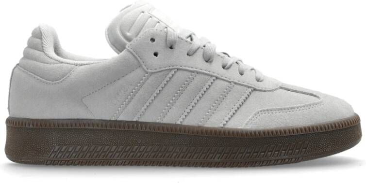 Adidas Samba Schoenen Grijs Maat: 36 2 3 Leer Foot Locker