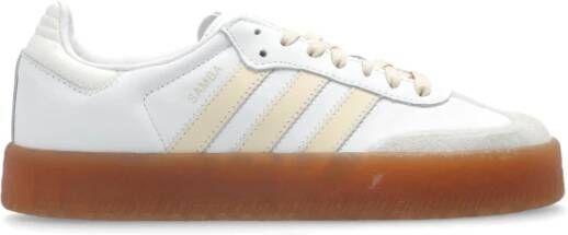 Adidas Sambae Dames Schoenen Wit Maat: 40 2 3 Suède Foot Locker